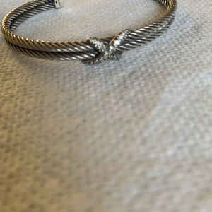 David yurman x diamond bracelet small